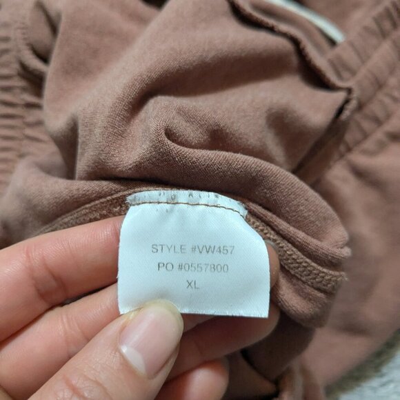 Vuori Boyfriend Sweatpant Jogger Pink Pants Terracotta Heather Size XL - Picture 5 of 7